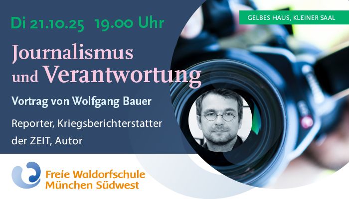 Vortrag "Journalismus und Verantwortung"